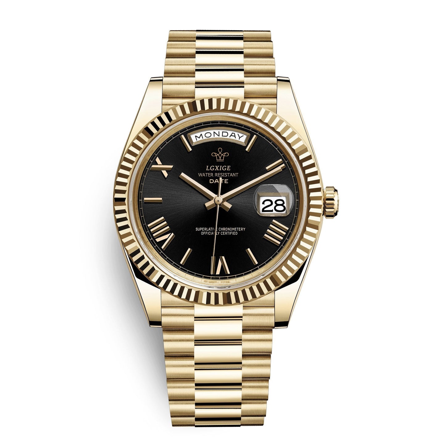 Amtn Club | Montre Automatique Premium Jour & Date – Solan