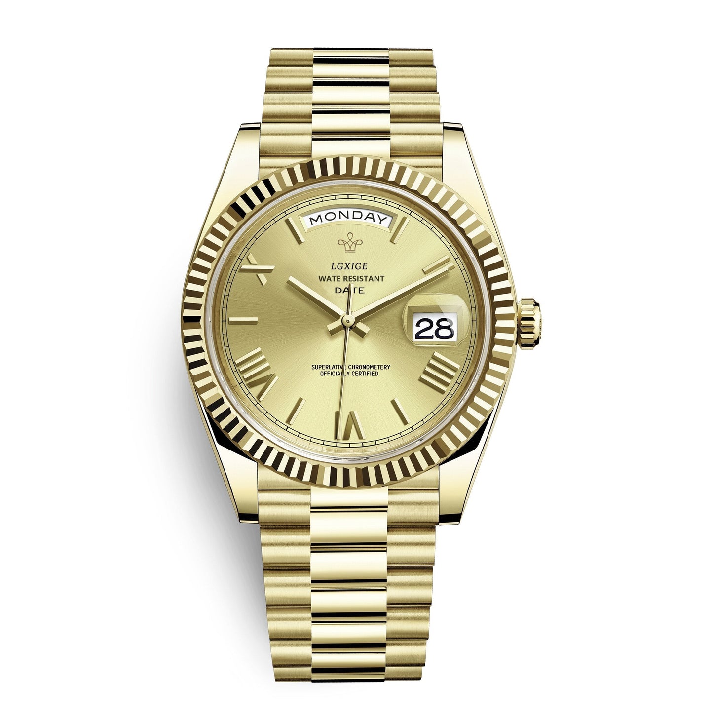 Amtn Club | Montre Automatique Premium Jour & Date – Solan