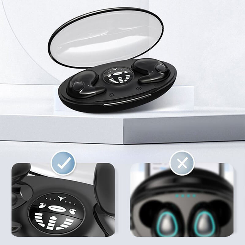 Amtn Club | Casque de Sommeil Bluetooth Invisible Réduction de Bruit