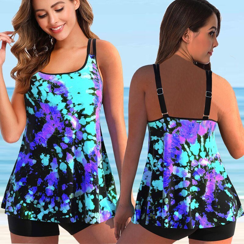 Amtn Club | Tankini grande taille Marielle pour plage et piscine – maillot de bain confortable et élégant femme
